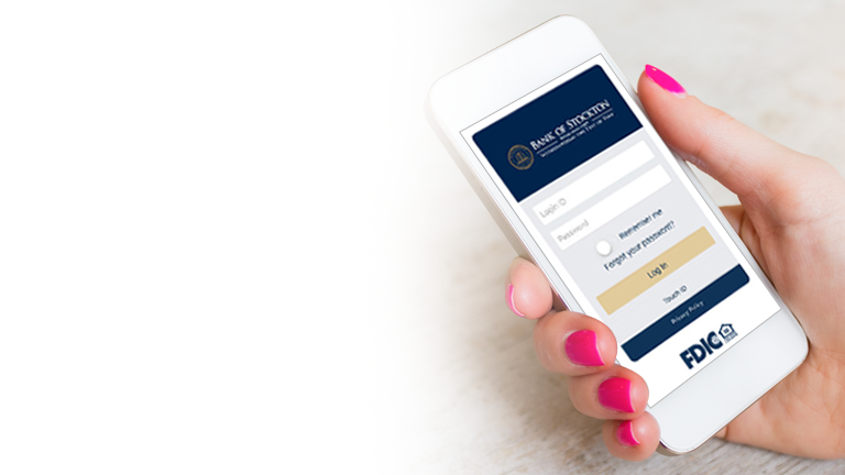 Mobile Deposit Bank Of Stockton